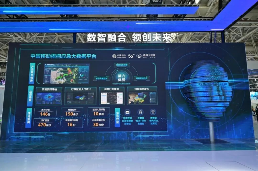 數字中國建設峰會丨走！去中國移動館觸摸數字脈動與大數據處理